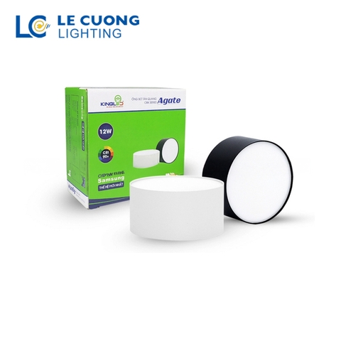Đèn led ống bơ tán quang Agate (OBK-SS-Series) Kingled