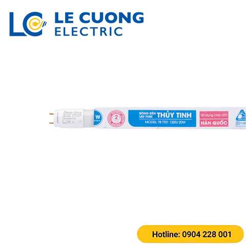Đèn LED tuýp T8 Nhôm Nhựa Rạng Đông