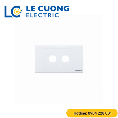 Mặt 2 công tắc S18 Sino