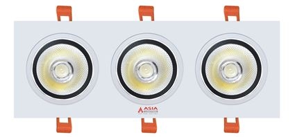 Đèn led âm trần vuông COB-Asia