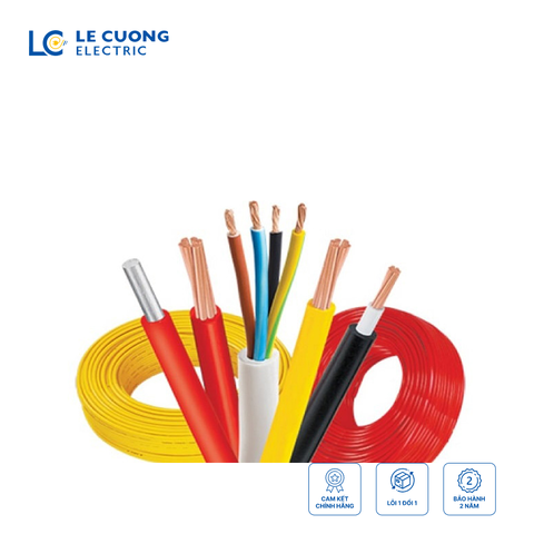 Dây điện mềm bọc nhựa PVC Vcmo - 2x4 - 300/500V Cadivi