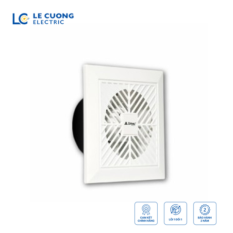 Quạt thông gió âm tường Grineu 12x12