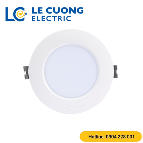 Đèn LED Downlight âm trần đổi màu AT02 Rạng Đông