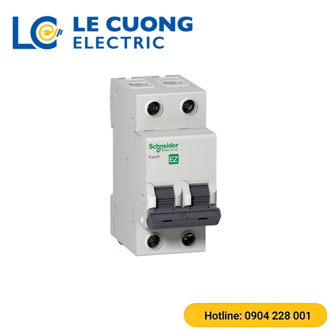 MCB 2P 50A 4.5kA EZ9F34250