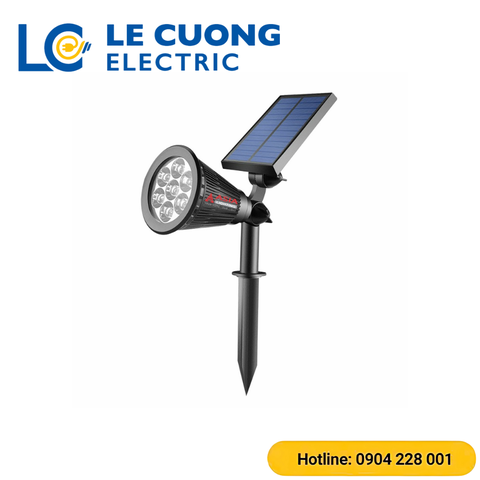 Đèn rọi cắm đất năng lượng mặt trời Asia Lighting