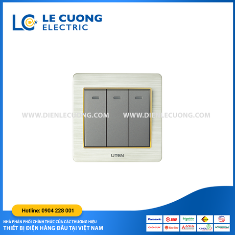Công tắc ba 2 chiều V6 Uten