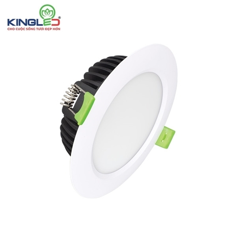 Đèn led âm trần Diamond Ø110,12W Kingled viền trơn