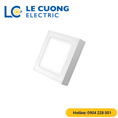 Đèn ốp nổi vuông cỡ nhỏ 12W LTONVN12 Lotus Lighting