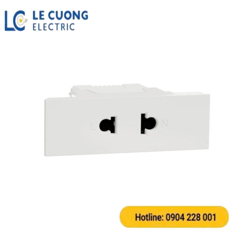 Ổ cắm đơn 2 chấu 16A, size S-dòng AvatarOn A Schneider