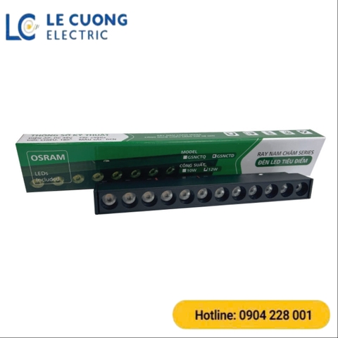 Đèn nam châm mỏng tiêu điểm màu đen GS Lighting