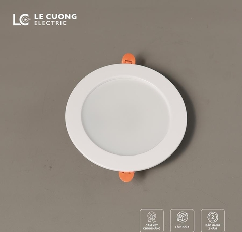 Đèn led âm trần mặt mờ Cenhouse Ø90 ,8W