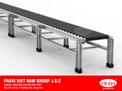 Nhôm định hình làm băng tải