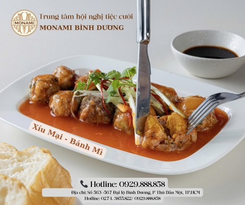 🍽 MÓN MỚI - XÍU MẠI – BÁNH MÌ