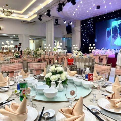 TIỆC CƯỚI NGÀY 07/12/2025 – SẢNH B4 MONAMI