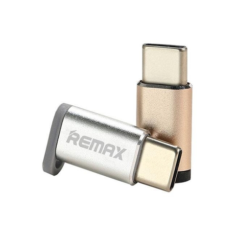 Đầu chuyển chân sạc Micro USB sang USB Type C Remax