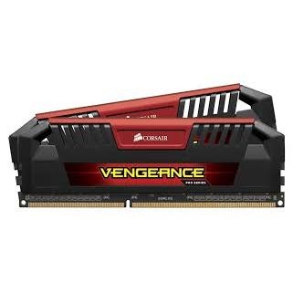 RAM Corsair VENGEANCE PRO 8GB (2x4GB) DDR3 Bus 1600Mhz (Màu Đen,Đỏ) - (CMY8GX3M2A1600C9R)