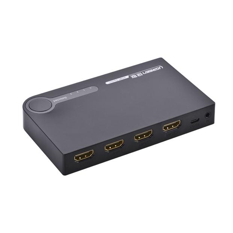 UGREEN 40204 3x1 HDMI Switch vào 3 ra 1 HDMI