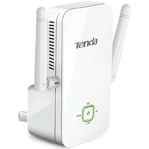 Bộ kích sóng wifi gắn tường 2 râu tenda A301 300mbps