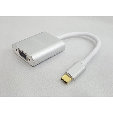 Cáp chuyển đổi TYPE-C to VGA KINGMASTER vỏ nhôm