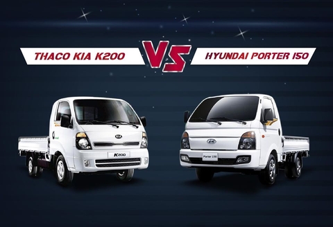 So sánh xe tả Hyundai H150 và Kia K200 kẻ tám lạng người nửa cân ?