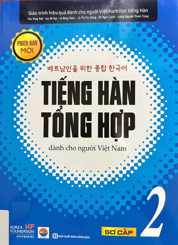Tiếng Hàn Tổng Hợp Dành Cho Người Việt Nam Sơ Cấp 2 - Bản Đen Trắng (Tái bản 2025)