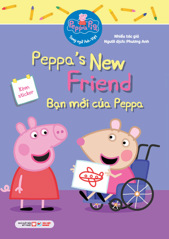 Sách Song Ngữ - Peppa’s New Friend: Bạn Mới Của Peppa