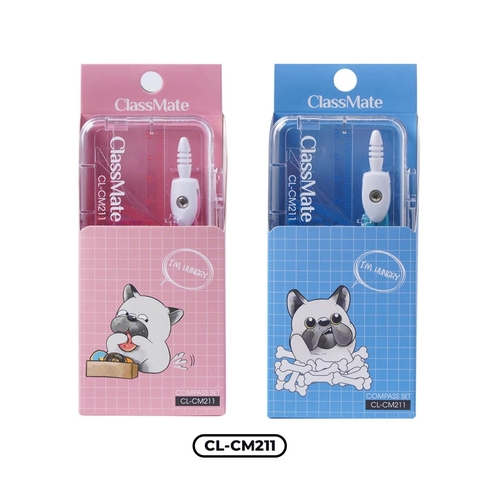 Bộ Compa 7 Món - Bút Chì Kim - ClassMate CL-CM211