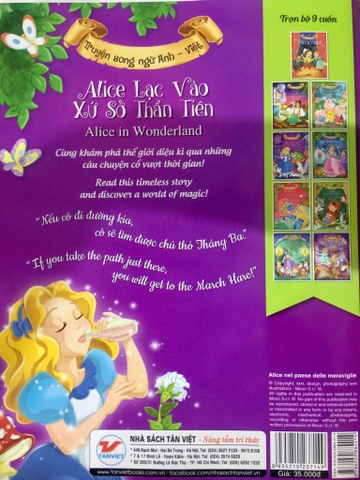 Alice Lạc Vào Xứ Sở Thần Tiên (Song Ngữ Anh - Việt)