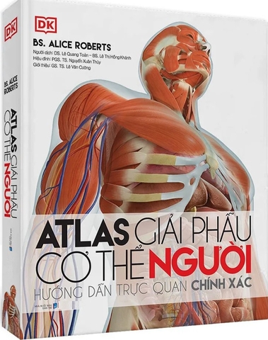 Atlas Giải Phẫu Cơ Thể Người: Hướng Dẫn Trực Quan Chính Xác - Bìa Cứng (Tái Bản 2026)