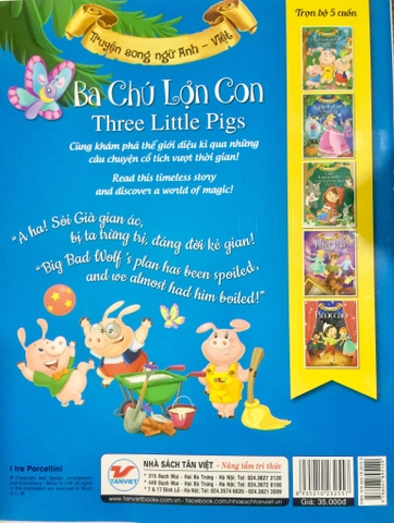 Ba Chú Lợn Con (Song Ngữ Anh - Việt)