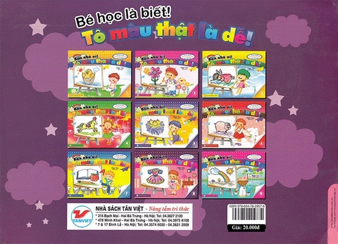 Bạn Nhỏ Ơi, Tô Màu Thật Là Dễ - Tập 8