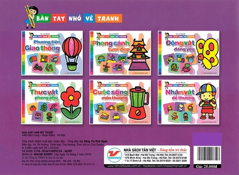 Bàn Tay Nhỏ Vẽ Tranh - Động Vật Đáng Yêu