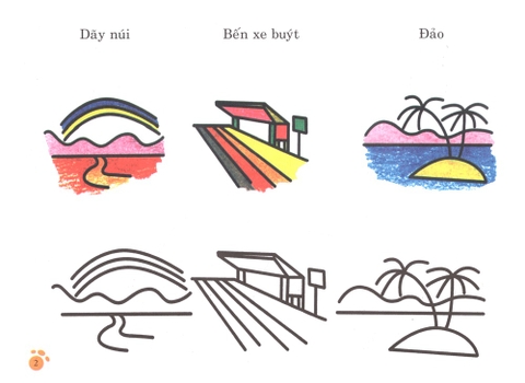 Bàn Tay Nhỏ Vẽ Tranh - Phong Cảnh Tươi Đẹp