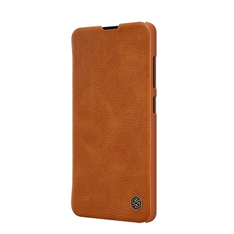 Bao Da Nillkin QIN Cho Samsung Galaxy Note 10 Lite (Màu Nâu)