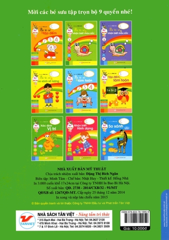 Bé Làm Quen Với Môn Toán - Xác Định Vị Trí