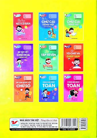 Bé Tự Tin Bước Vào Lớp 1 - Bé Học Chữ Cái Tiếng Việt Chữ Thường (Tập 2)