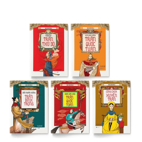 Combo 5 Cuốn Hào Khí Đông A - Dong A Heroic Spirit (2 Phiên Bản)