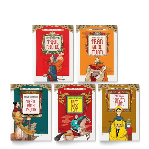 Combo 5 Cuốn Hào Khí Đông A - Dong A Heroic Spirit (2 Phiên Bản)