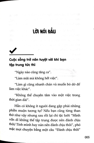Phương Pháp Rèn Luyện Bộ Não Tập Trung Tức Thì