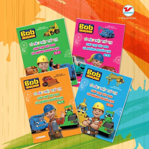 Tô Màu Thật Thú Vị - Chú Thợ Xây Bob Và Những Người Bạn - Tập 4