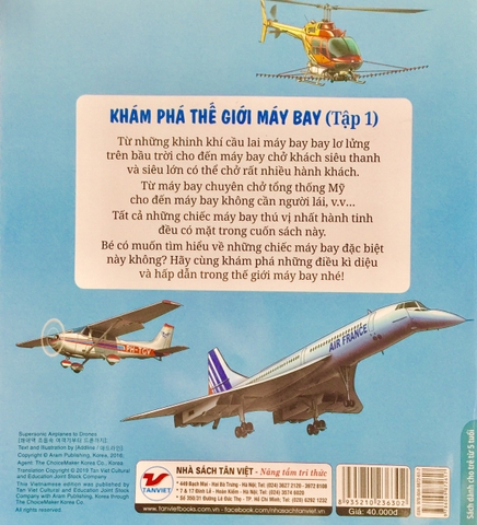 BST Phương Tiện Giao Thông Kì Thú - Khám Phá Thế Giới Máy Bay - Tập 1