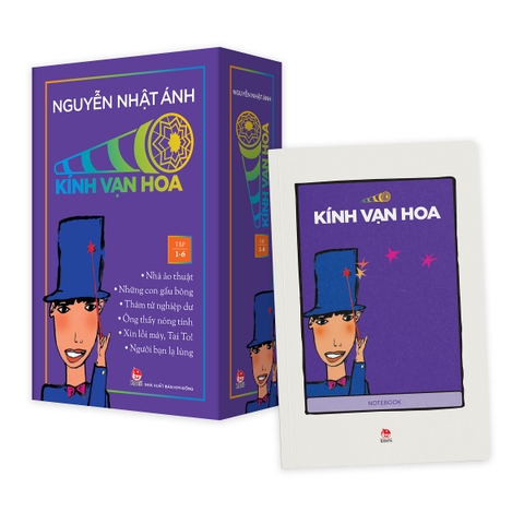 Boxset Kính Vạn Hoa: Bộ Kỉ Niệm 30 Năm - Tặng Kèm Sổ Tay Kính Vạn Hoa (Số Lượng Có Hạn)