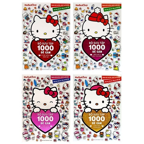Hello Kitty - BST 1000 Đề Can - Thế Giới Ngọt Ngào