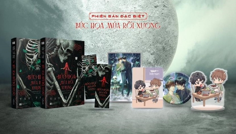 Bức Họa Múa Rối Xương (Bộ 2 Tập) - Bản Đặc Biệt - Tặng Túi Zip Nhiều Quà Tặng (Số Lượng Có Hạn)