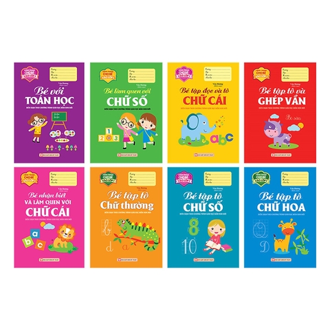 Hành Trang Cho Bé Vào Lớp 1 - Bé Tập Tô Chữ Số