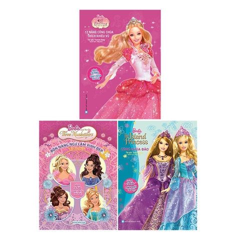 Barbie - Tô Màu Phát Triển Trí Tuệ - Công Chúa Đảo 