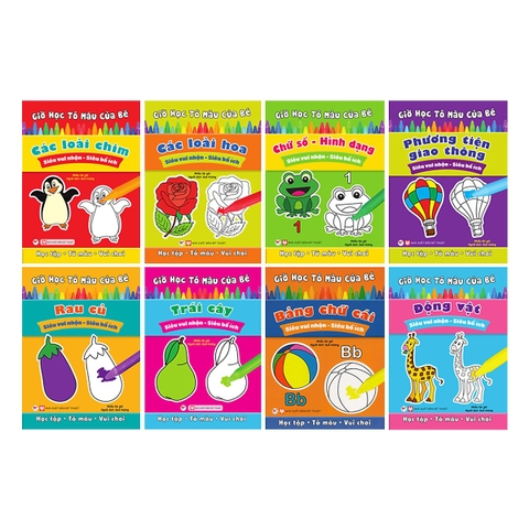 Giờ Học Tô Màu Của Bé - Trái Cây