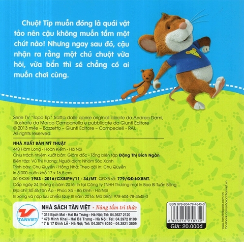 Trưởng Thành Cùng Chuột Típ - Con Không Tắm Đâu