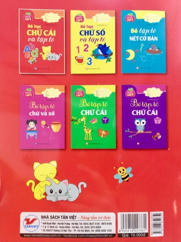 Cùng Bé Bước Vào Lớp 1 - Bé Học Chữ Cái Và Tập Tô