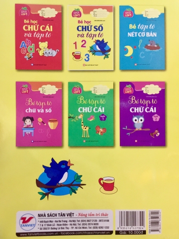 Cùng Bé Bước Vào Lớp 1 - Bé Học Chữ Số Và Tập Tô